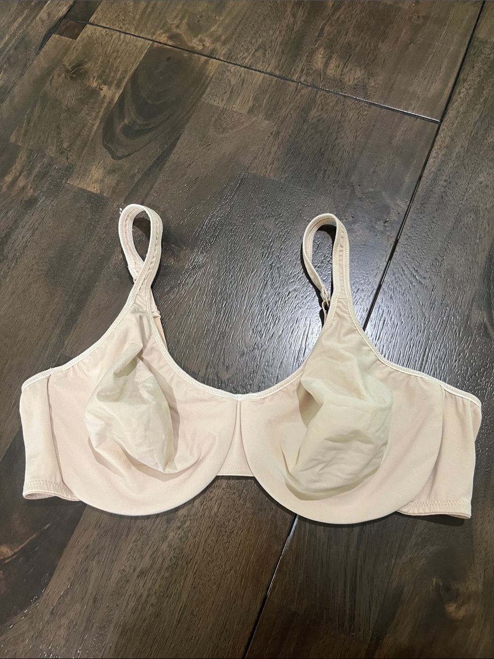 Lands End Women's Nude Underwire Bra 42D 42 D